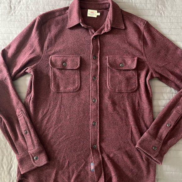 Faherty Legend Sweater Shirt - Picture 3 of 4